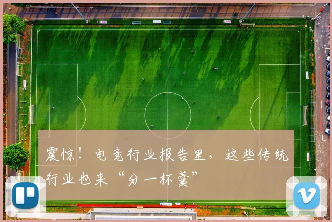 震惊！电竞行业报告里，这些传统行业也来“分一杯羹”